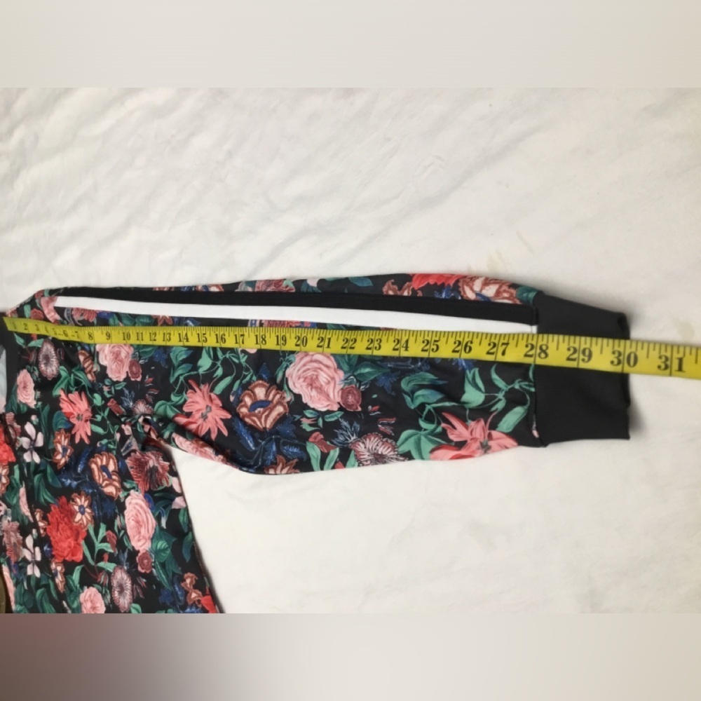 Project RUNWAY Multicolor Floral Bomber Jacket - Picture 6 of 14